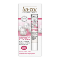 lavera Illuminating Eye Cream by Lavera Natural Beauty — front view showing product label and branding, studio product photo on white background