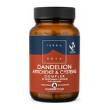Terranova Dandelion, Artichoke & Cysteine Complex by Terranova Natural Remedies — front view showing product label and branding, studio product photo on white background