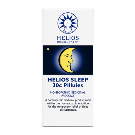 Helios Sleep by Helios Natural Remedies — front view showing product label and branding, studio product photo on white background