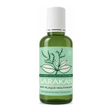 Sarakan Mouthrinse by Sarakan Natural Beauty — front view showing product label and branding, studio product photo on white background
