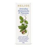 Helios Aesculus, Hamamelis, Paeonia Cream by Helios Natural Remedies — front view showing product label and branding, studio product photo on white background
