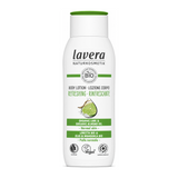 lavera REFRESHING BODY LOTION by Lavera Natural Beauty — front view showing product label and branding, studio product photo on white background