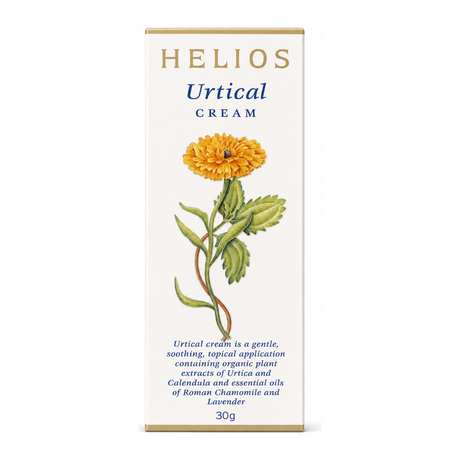 Helios Helios Urtical cream by Helios Natural Remedies — front view showing product label and branding, studio product photo on white background