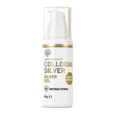 Nature's Greatest Secret Colloidal Silver Travel Gel by Nature's Greatest Secret Natural Beauty — front view showing product label and branding, studio product photo on white background