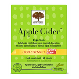New Nordic Apple Cider High Strength 60 tablets by New Nordic Natural Remedies — front view showing product label and branding, studio product photo on white background
