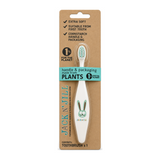 Jack N Jill Bio Toothbrush (TM) Compostable & Biodegradable Handle Bunny by Jack N' Jill Lifestyle — front view showing product label and branding, studio product photo on white background