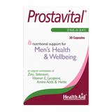 HealthAid Prostavital - 30 Capsules by HealthAid Natural Remedies — front view showing product label and branding, studio product photo on white background