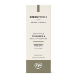 Green People Scent Free Cleanser by Green People Natural Beauty — front view showing product label and branding, studio product photo on white background