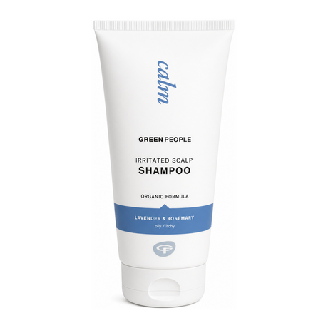 Green People Irritated Scalp Shampoo 200m by Green People Natural Beauty — front view showing product label and branding, studio product photo on white background