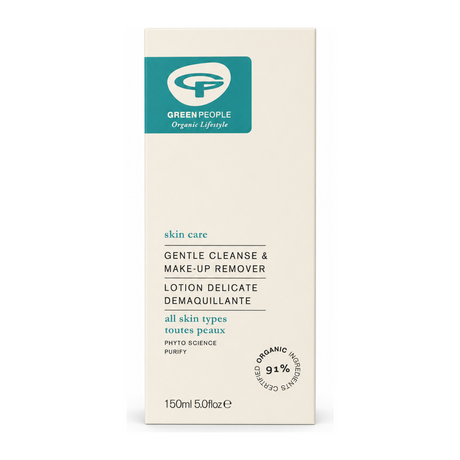 Green People Soothing Cleanser & Make-Up Remover For All Skin Types by Green People Natural Beauty — front view showing product label and branding, studio product photo on white background