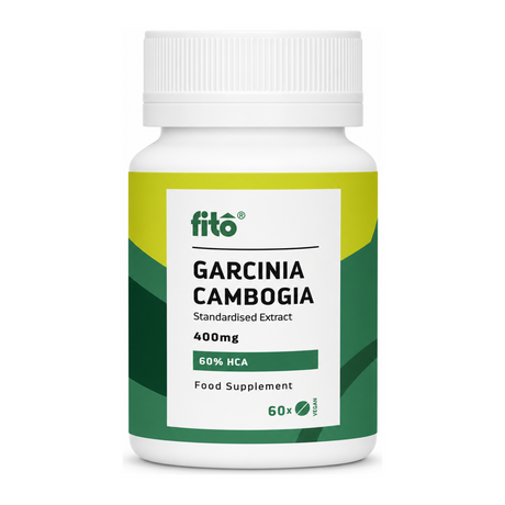 Fito Garcinia Cambogia  60% 60 tablets by Fito Vitamin & Mineral Supplements — front view showing product label and branding, studio product photo on white background
