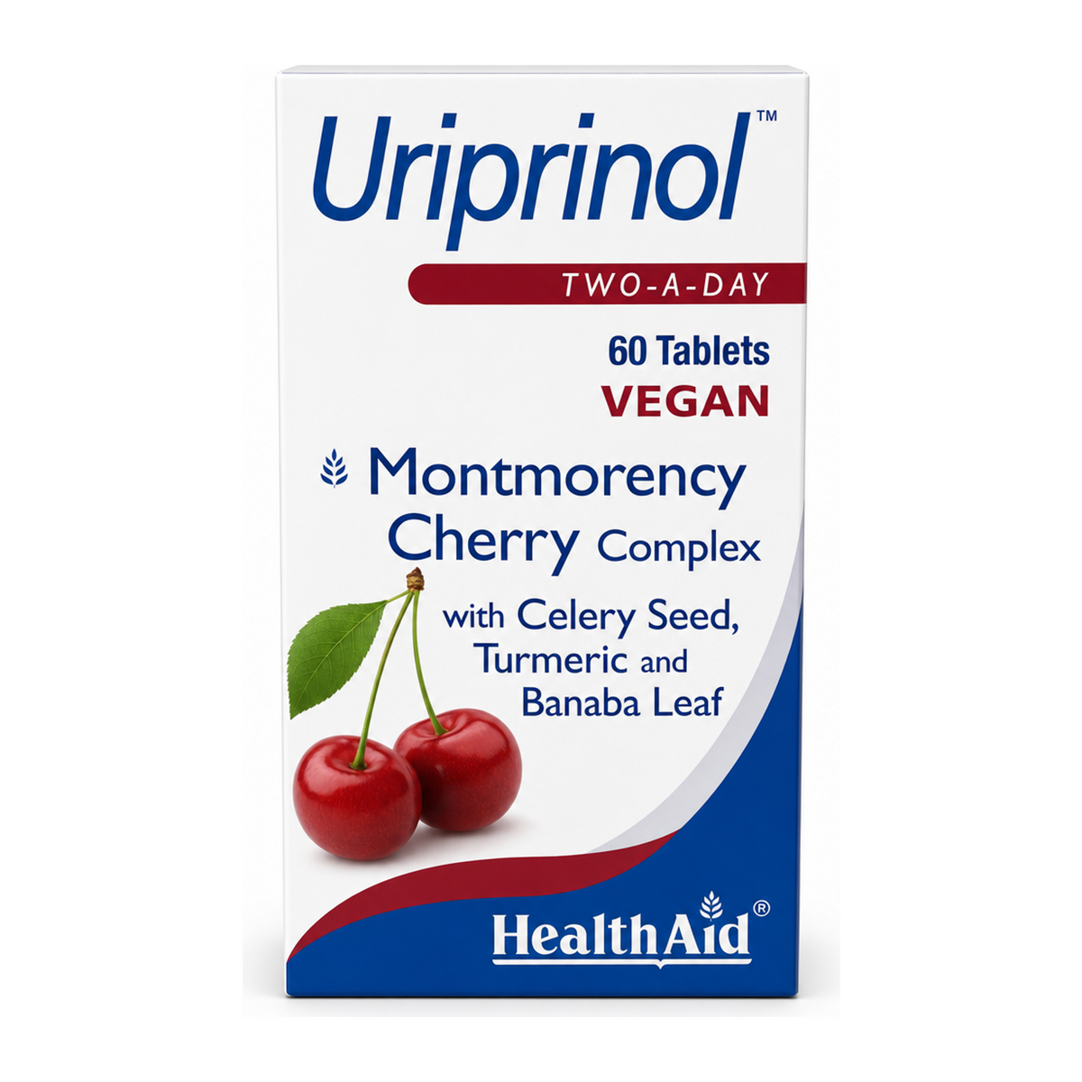 HealthAid Uriprinol - 60 Tablets by HealthAid Natural Remedies — front view showing product label and branding, studio product photo on white background