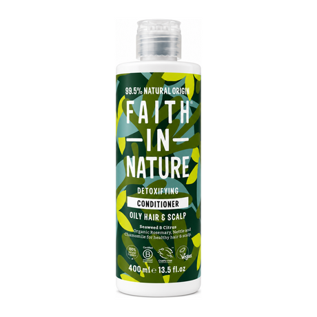 Faith in Nature Seaweed and Citrus Conditioner by Faith In Nature Natural Beauty — front view showing product label and branding, studio product photo on white background
