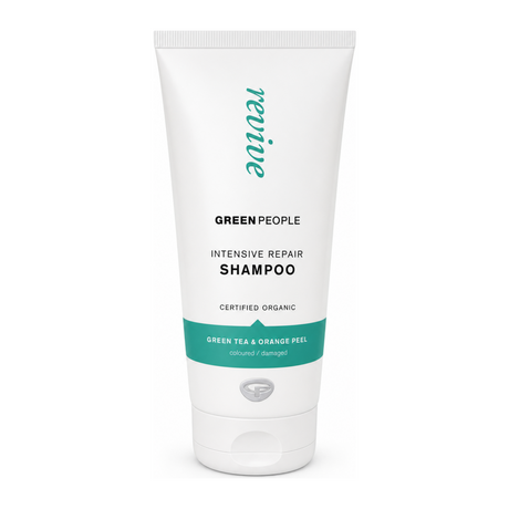 Green People Intensive Repair Shampoo by Green People Natural Beauty — front view showing product label and branding, studio product photo on white background