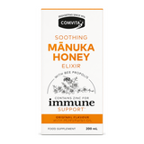 Comvita Manuka Honey & Propolis Herbal Elixir by Comvita Natural Remedies — front view showing product label and branding, studio product photo on white background