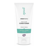 Green People Organic Daily Aloe Conditioner by Green People Natural Beauty — front view showing product label and branding, studio product photo on white background