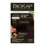 BioKap Chocolate Chestnut 4.05 Rapid Permanent Hair Dye by BioKap Natural Beauty — front view showing product label and branding, studio product photo on white background