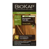 BioKap Golden Blond Wheat 7.33 Rapid Permanent Hair Dye by BioKap Natural Beauty — front view showing product label and branding, studio product photo on white background