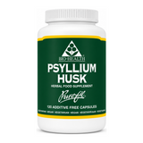 Bio Health Psyllium Husk 120 capsules by Bio-Health Natural Remedies — front view showing product label and branding, studio product photo on white background