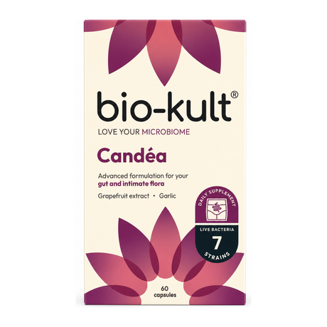 Bio-Kult Candea Capsules by Bio-Kult Natural Remedies — front view showing product label and branding, studio product photo on white background