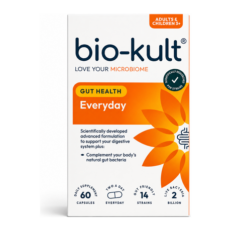 Bio-Kult Everyday Advanced Formulation by Bio-Kult — front view showing product label and branding, studio product photo on white background