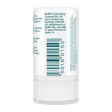 Salt Of the Earth Natural Classic Deodorant — back view showing ingredients and product details, studio product photo on white background