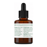 Dr. Bach Walnut Bach Flower Remedy — back view showing ingredients and product details, studio product photo on white background
