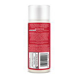 Salt Of the Earth Rock Chick Sweet Strawberry Natural Deodorant Spray for Girls — back view showing ingredients and product details, studio product photo on white background