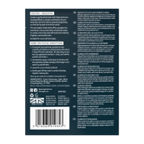 Dead Sea Spa Magik Algimud Active Seaweed Mask 25g — back view showing ingredients and product details, studio product photo on white background