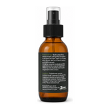 KIKI Health Magnesium Oil Spray — back view showing ingredients and product details, studio product photo on white background