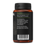 Feel Supreme Intestinal Cleanse Inner Purity Capsules — back view showing ingredients and product details, studio product photo on white background