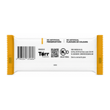 Presteez Peanut & Banana Bar — back view showing ingredients and product details, studio product photo on white background
