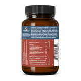 Terranova Vitamin B12 500µg Complex — back view showing ingredients and product details, studio product photo on white background