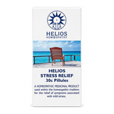 Helios Stress Relief 30c — front view showing product label and branding, studio product photo on white background