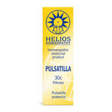 Helios PULSATILLA 30c — front view showing product label and branding, studio product photo on white background