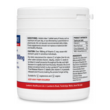 Lamberts Time Release Vitamin C 1000mg — back view showing ingredients and product details, studio product photo on white background