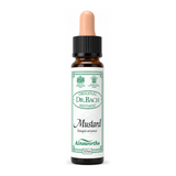 Dr Bach Mustard Bach Flower Remedy — front view showing product label and branding, studio product photo on white background