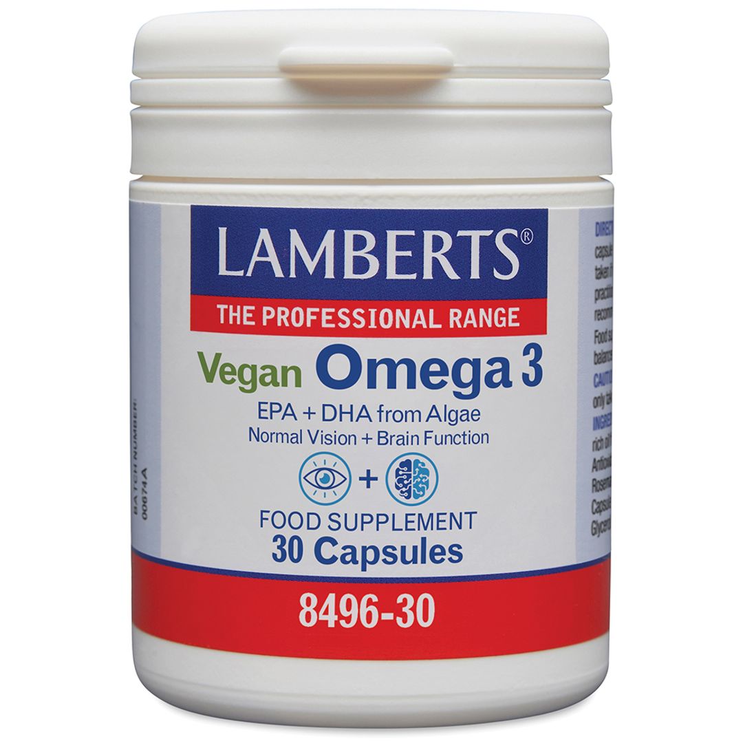 Lamberts Vegan Omega 3 Capsules