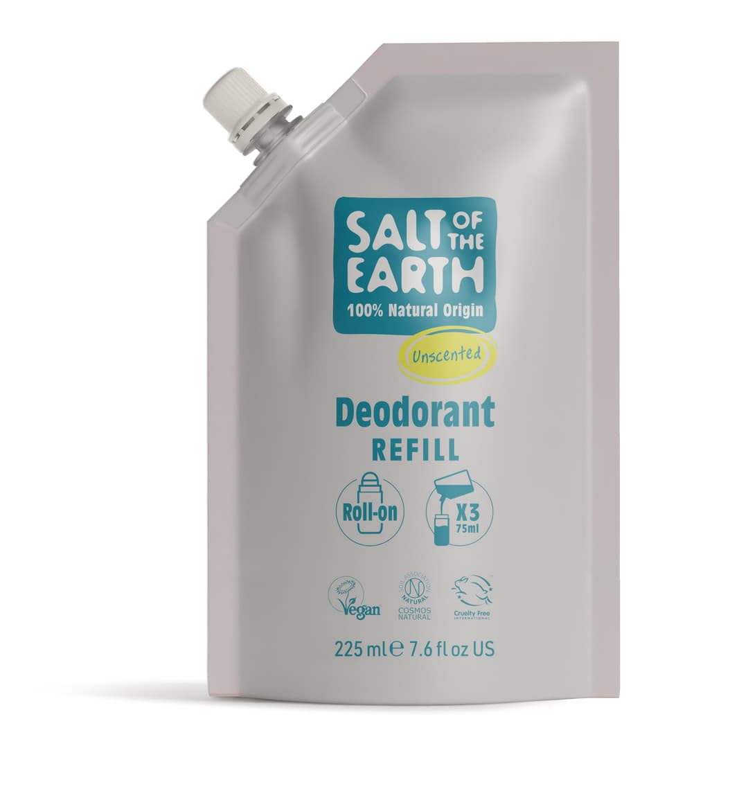 Salt Of the Earth Unscented Pouch Refill Roll-on