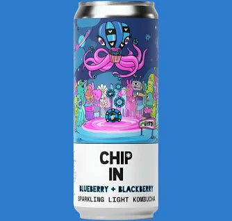 Counter Culture Kombucha Chip In - Blueberry + Blackberry