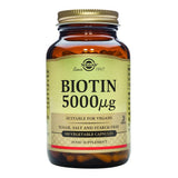 Solgar Biotin 5000µg 50 Vegetable Capsules