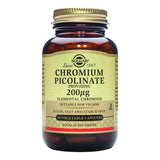 Solgar Chromium Picolinate 200μg 90 Vegetable Capsules