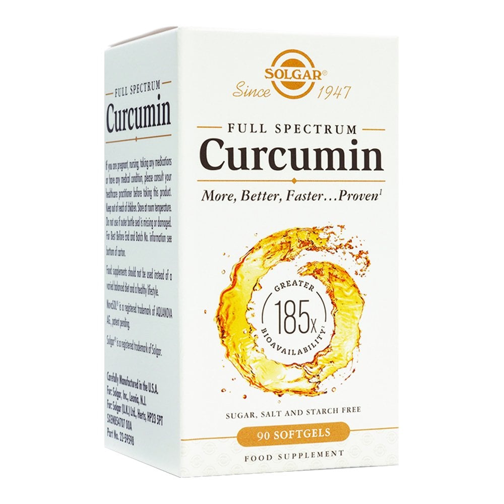 Solgar Full Spectrum Curcumin 90 sgl