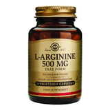 Solgar L-Arginine 500 mg Free Form 50 Vegetable Capsules