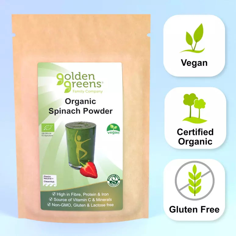 Golden Greens Organic Spinach Powder