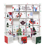 English Tea Shop Organic White Puzzle Advent Calendar 25 Tea Pyramid Bags
