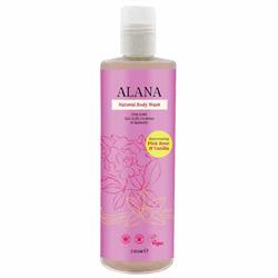 Alana Rose & Vanilla Natural Body Wash  Convenience/Travel Bottle