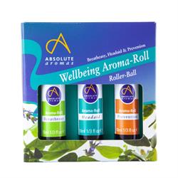 Absolute Aromas Wellbeing Aroma-Roll Kit Set of