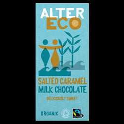 AlterEco Organic Milk Chocolate Salted Caramel