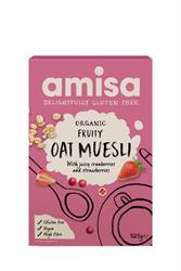 Amisa Organic Gluten Free Fruity Oat Muesli